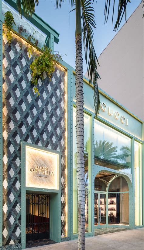 gucci osteria rodeo drive|gucci store rodeo drive.